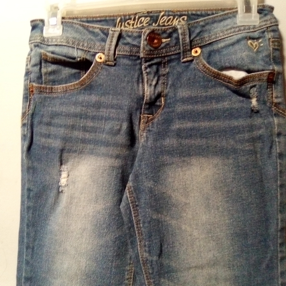 JUSTICE girls jeans. Size 8. - Picture 8 of 14